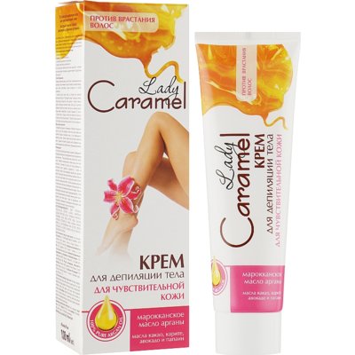 Крем для депіляції чутливої шкіри Lady Caramel Sensitive Skin