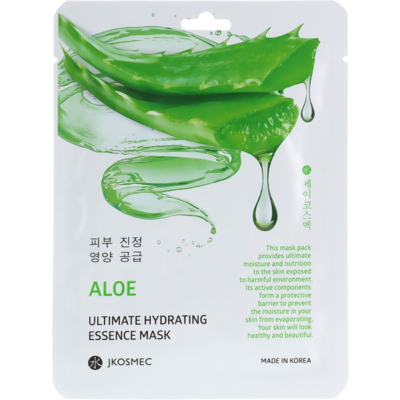 Тканевая увлажняющая маска с экстрактом алоэ Jkosmec Aloe Ultimate Hydrating Essence Mask