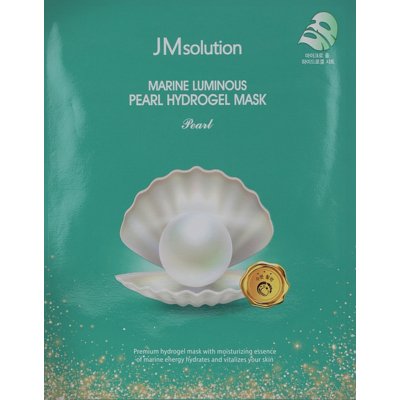Гидрогелевая маска с экстрактом жемчуга JMsolution Marine Luminous Pearl Hydrogel Mask Pearl