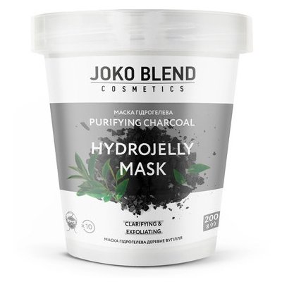 Маска гидрогелевая для лица Joko Blend Purifying Charcoal Hydrojelly Mask