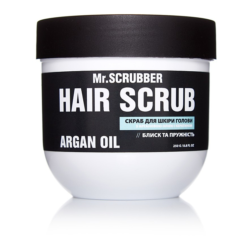 Скраб для шкіри голови з аргановою олією та кератином Mr.Scrubber Argan Oil Hair Scrub