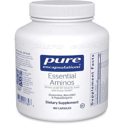 Незамінні амінокислоти / Essential Aminos, Pure Encapsulations, 180 капсул