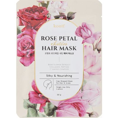 Питательная маска-шапочка для волос Koelf Rose Petal Satin Hair Mask