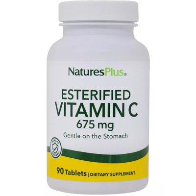 Витамин С эстерифицированный / Esterified Vitamin C, Nature's Plus, 675 мг, 90 таблеток
