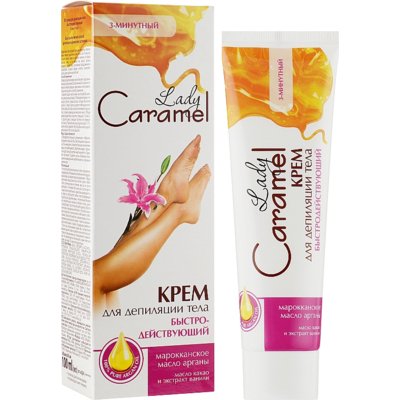 Крем для депіляції швидкодіючий Lady Caramel