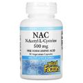 Ацетилцистеин / N-Acetyl-L Cysteine (NAC), Natural Factors, 500 мг, 90 вегетарианских капсул