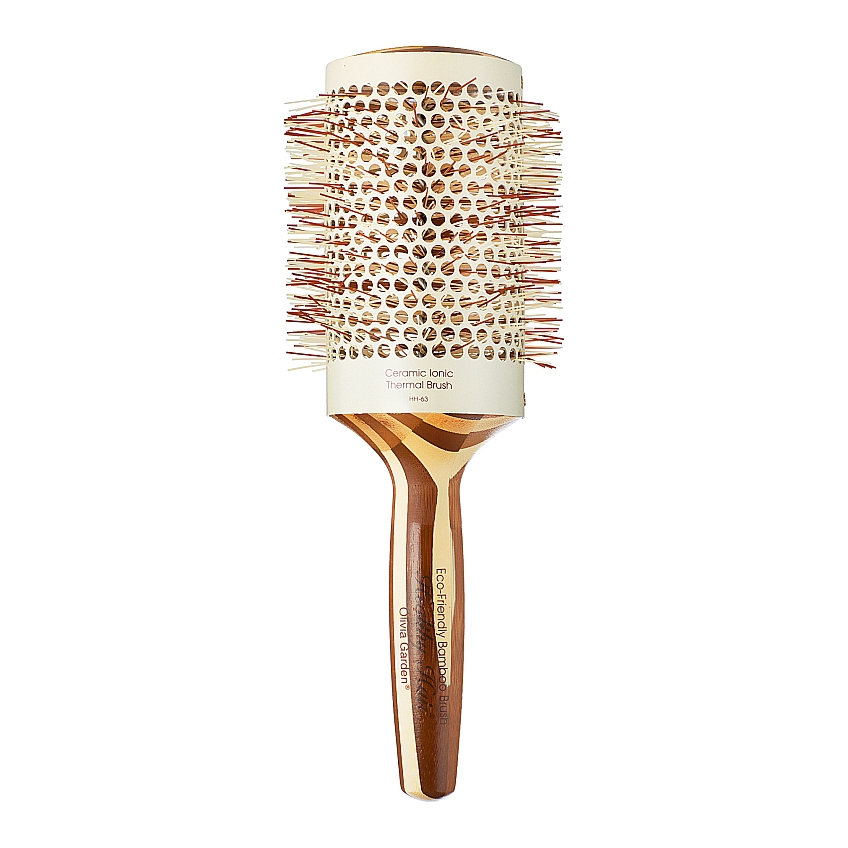Термобрашинг бамбуковий діаметр 63мм Olivia Garden Healthy Hair Eco-Friendly Bamboo Brush