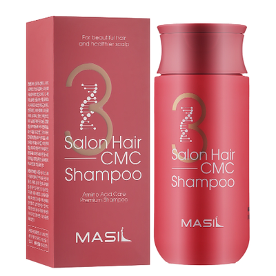 Восстанавливающий шампунь с аминокислотами Masil 3 Salon Hair CMC Shampoo