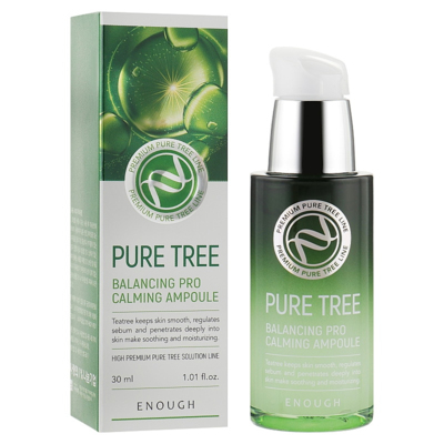 Сыворотка для лица с экстрактом чайного дерева Enough Pure Tree Balancing Pro Calming Ampoule