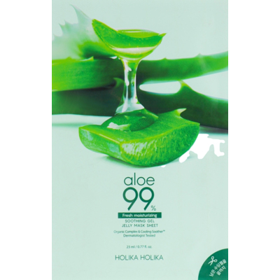 Тканевая маска с алоэ Holika Holika Aloe 99% Soothing Gel Gelee Mask Sheet