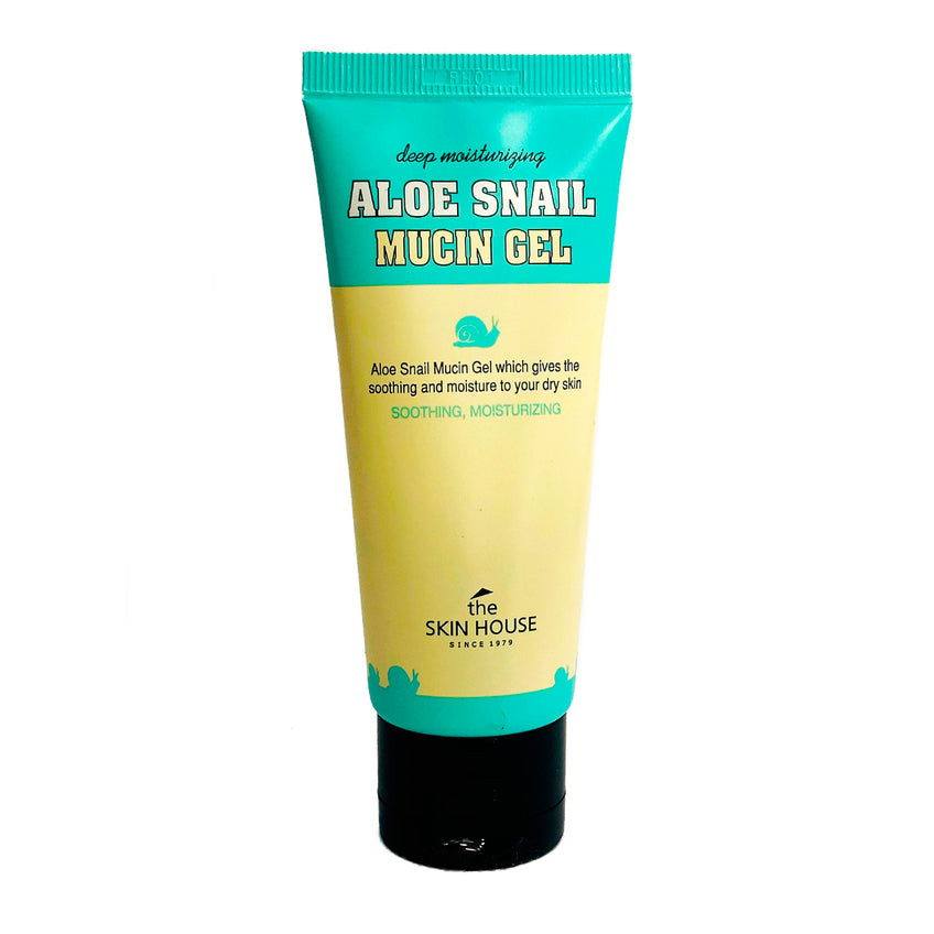 Гель для обличчя з алое і равликовим муцином The Skin House Aloe Snail Mucin Gel