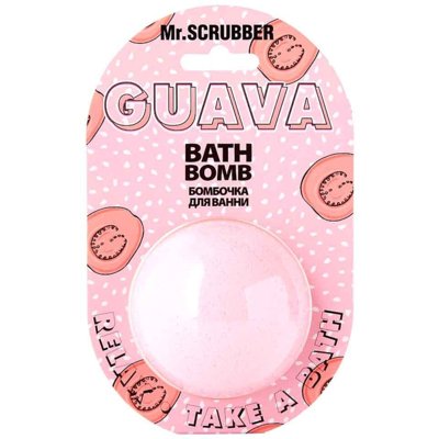 Бомбочка для ванни Guava Mr.Scrubber