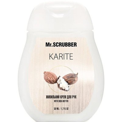 Живильний крем для рук Mr.Scrubber Karite With Shea Butter