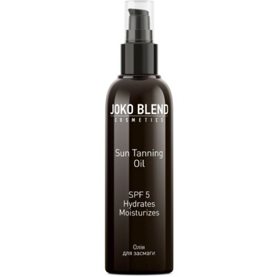 Масло для загара Joko Blend Sun Tanning Oil SPF5