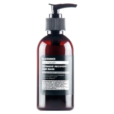 Маска для интенсивного восстановления волос Mr.Scrubber Elixir Keratin Intensive Recovery Hair Mask