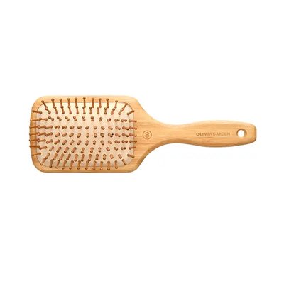 Щітка для волосся квадратна, бамбук Olivia Garden Bamboo Touch Detangle Massage L