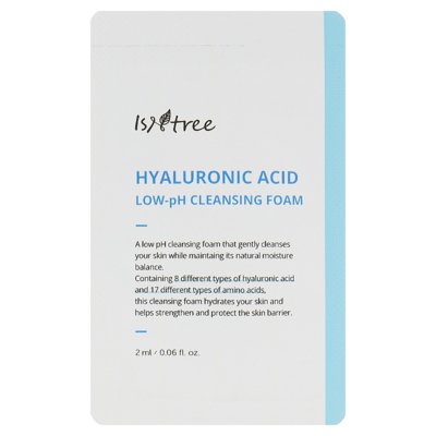Пенка для умывания с низким уровнем рН IsNtree Hyaluronic Acid Low pH Cleansing Foam