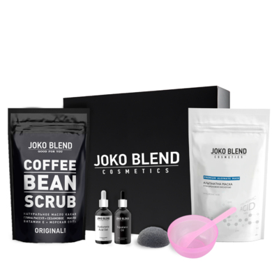 Набор Joko Blend Dream Gift Pack (скраб для тела, альгинатная маска, гель для лица, масло косметическое)