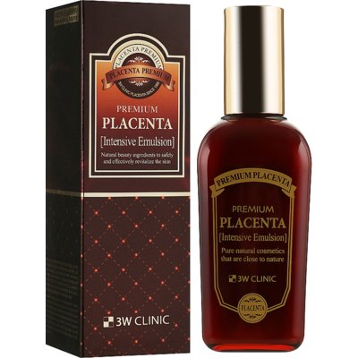 Антивозрастная эмульсия для лица с плацентой 3W Clinic Premium Placenta Intensive Emulsion