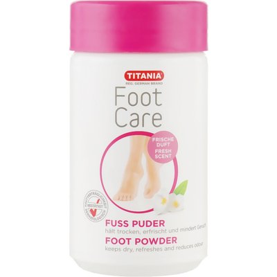 Тальк для ухода за ступнями ног Titania Foot Powder
