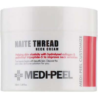 Лифтинг-крем для шеи и декольте с пептидным комплексом Medi-Peel Naite Thread Neck Cream
