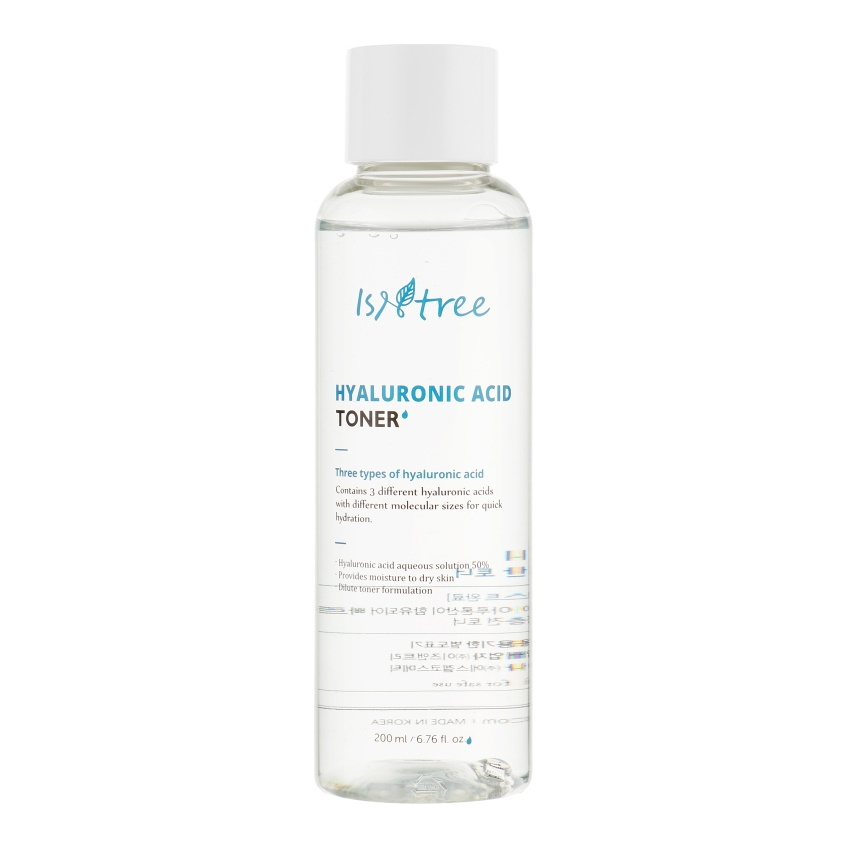 Зволожуючий тонер із гіалуроновою кислотою IsNtree Hyaluronic Acid Toner