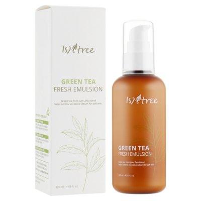 Освежающая эмульсия с зеленым чаем IsNtree Green Tea Fresh Emulsion