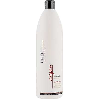 Шампунь увлажняющий с аргановым маслом для сухих и ломких волос Profi Style Argan Shampoo Nourishing for Damaged & Dry Hair