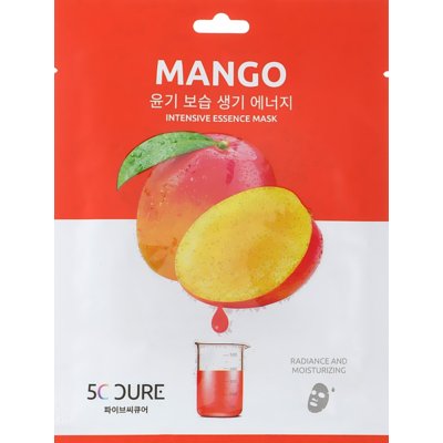 Маска для лица с экстрактом манго Jkosmec 5 C Mango Intensive Essence Mask