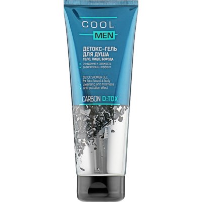 Детокс-гель для душа Cool Men Detox Carbon
