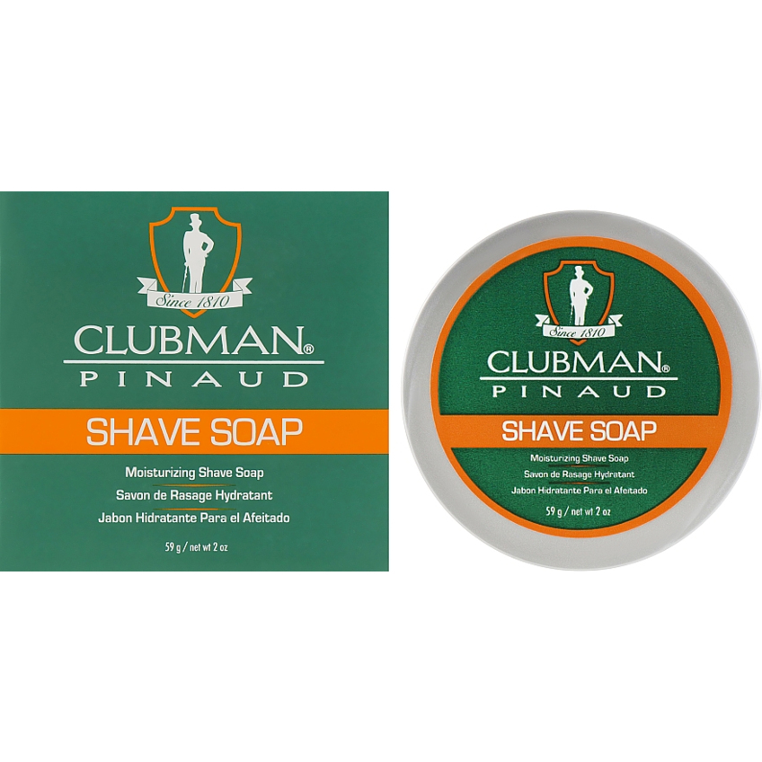 Натуральне мило для гоління Clubman Pinaud Shave Soap