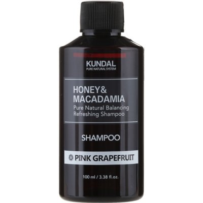 Безсульфатный шампунь для волос «Розовый грейпфрут» Kundal Honey & Macadamia Pink Grapefruit Shampoo