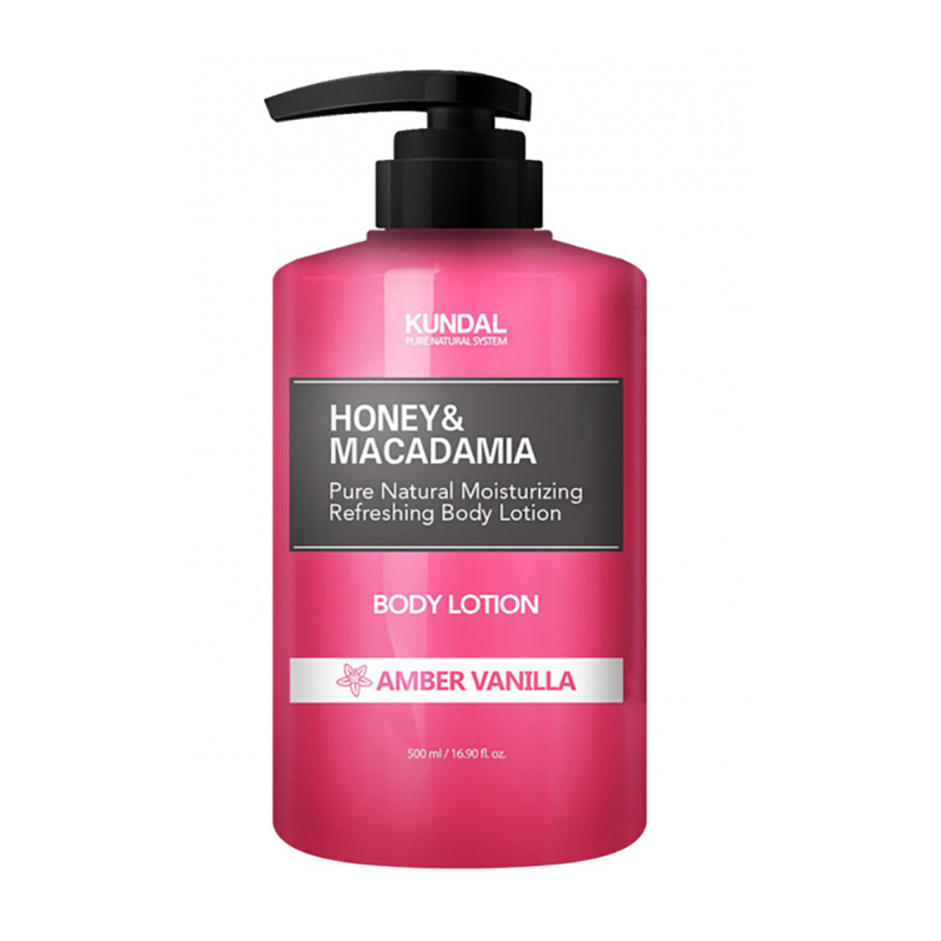 Лосьон для тела «Янтарная ваниль» Kundal Honey & Macadamia Body Lotion Amber Vanilla
