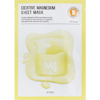 Лечебная маска с магнием A'pieu Cicative Magnesium Sheet Mask