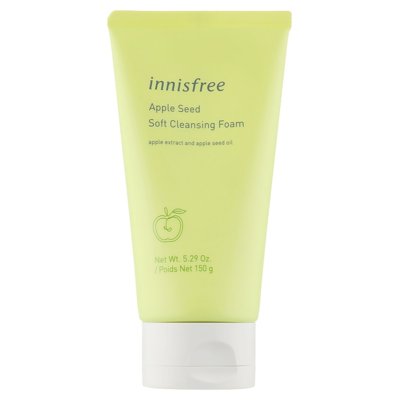Пенка для лица с экстрактом яблока Innisfree Apple Seed Soft Cleansing Foam
