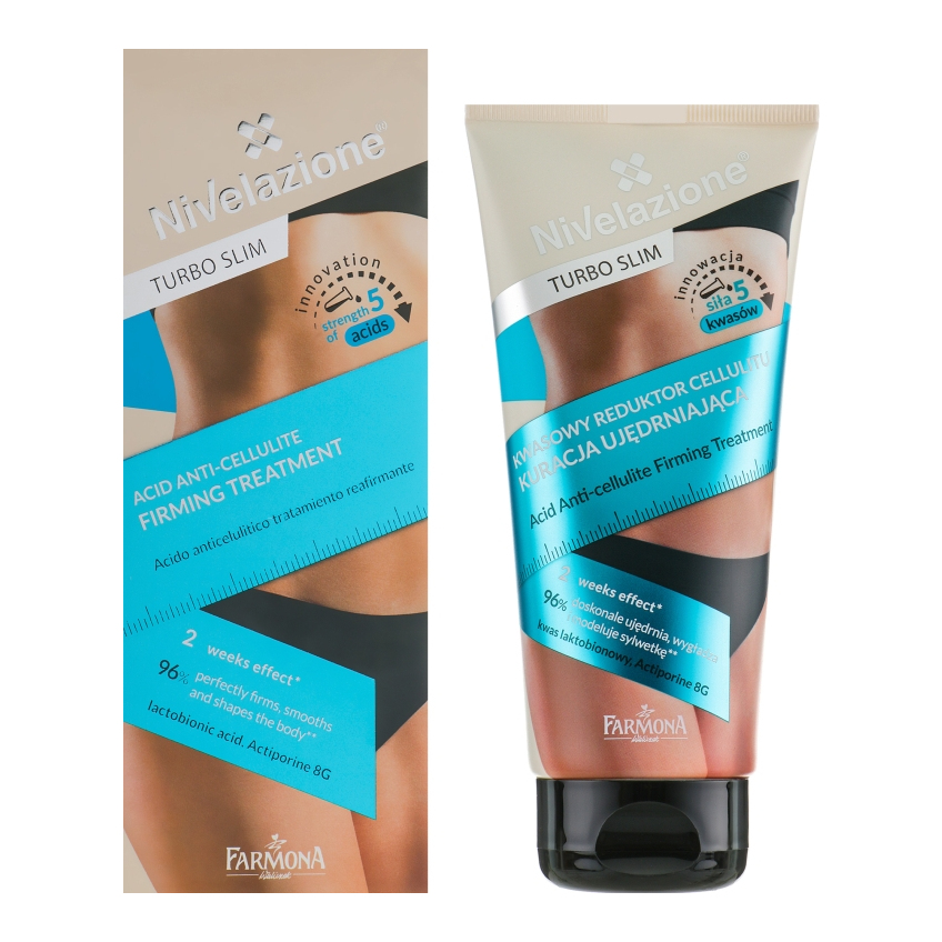 Средство антицеллюлитное подтягивающее Farmona Nivelazione Turbo Slim Acid Anti-Cellulite Firming Treatment