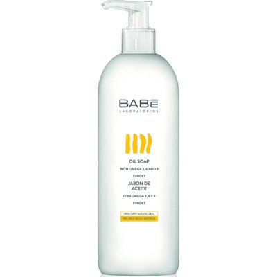 Мило для душу на основі олій з формулою без води та лугів Babe Laboratorios Oil Soap