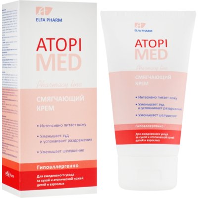 Смягчающий крем для лица Elfa Pharm Atopi Med