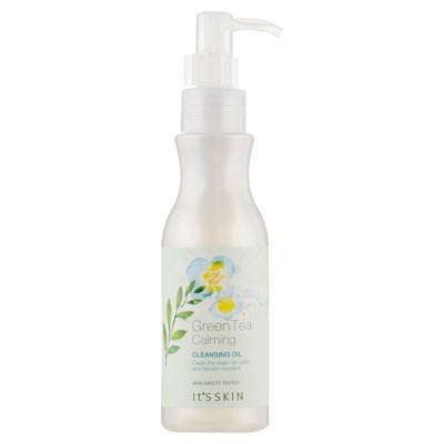 Успокаивающее гидрофильное масло It's Skin Green Tea Calming Cleansing Oil