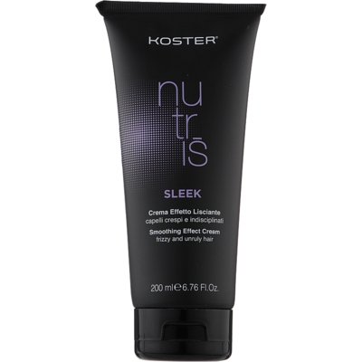 Крем для вьющихся и непослушных волос Nutris Sleek 200мл Koster