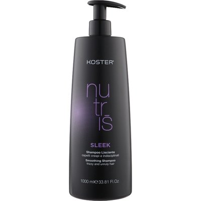 Шампунь для вьющихся и непослушных волос Nutris Sleek 1000мл Koster Италия