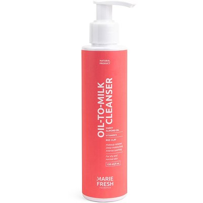 Гидрофильное масло с маслом макадамии для сухой и нормальной кожи Marie Fresh Cosmetics Oil-to-milk Cleanser For Dry Skin