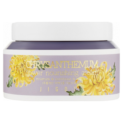 Крем Питательный с экстрактом хризантемы Jigott Flower Chrysanthemum Nourishing Cream