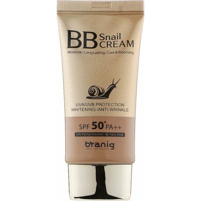 Увлажняющий крем BB с экстрактом улитки Branig Snail Bb Cream SPF 50+ PA++