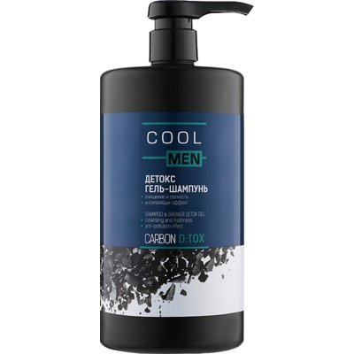 Детокс гель-шампунь Cool Men Detox Carbon