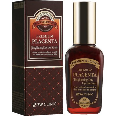 Антивозрастная сыворотка для век с плацентой 3W Clinic Premium Placenta Brithtenin Day Eye Serum