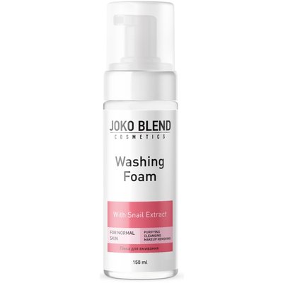Пенка для умывания с экстрактом улитки для нормальной кожи Joko Blend Washing Foam