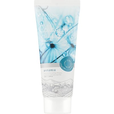 Пінка для вмивання 3W Clinic Collagen Foam Cleansing