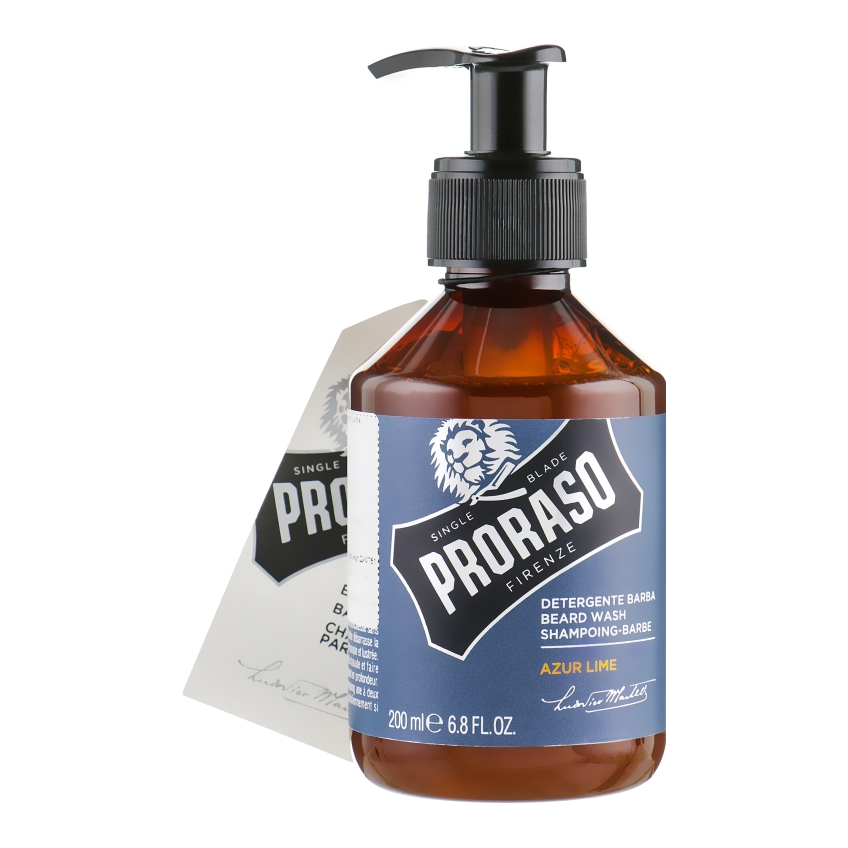 Шампунь для бороди Proraso Azur Lime Beard Wash