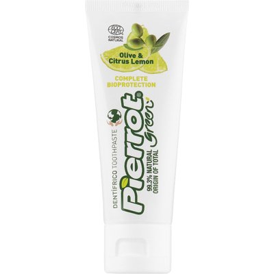 Зубна паста з екстрактом листя оливи й лимоном Pierrot Green Olive & Citrus Lemon Toothpaste